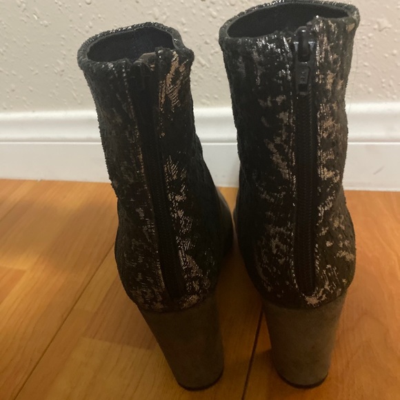 Cubanas Ciara glitter heeled boots Anthropologie - Picture 6 of 7